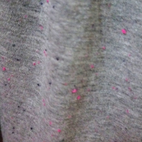 Torrid 2016 Gray Neon Pink Black Speckled Tank Mini Button Up Dress 3X 22/24 - Picture 5 of 5